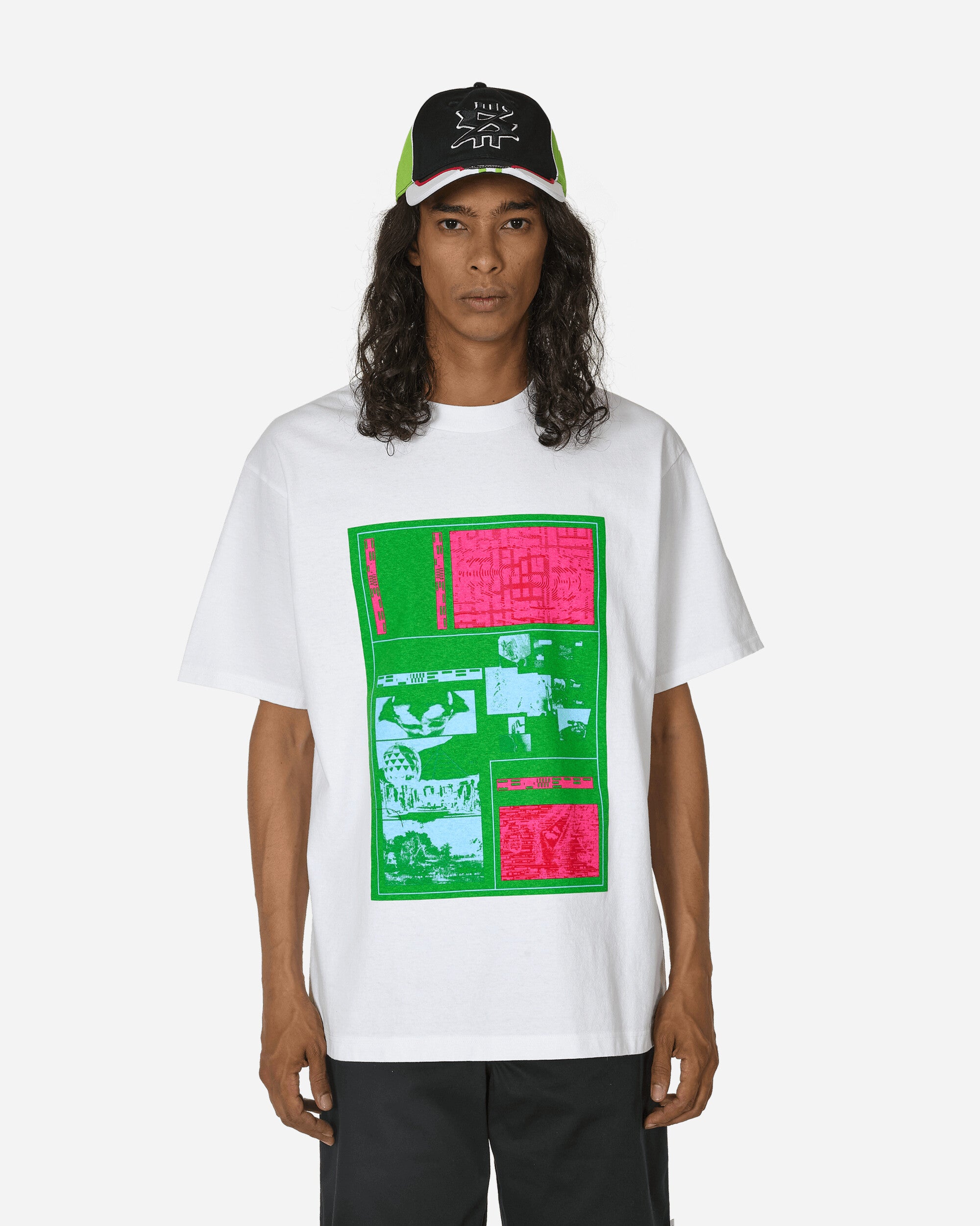 Vs 48io 8djk 7h3 9ek T Shirt White Slam Jam