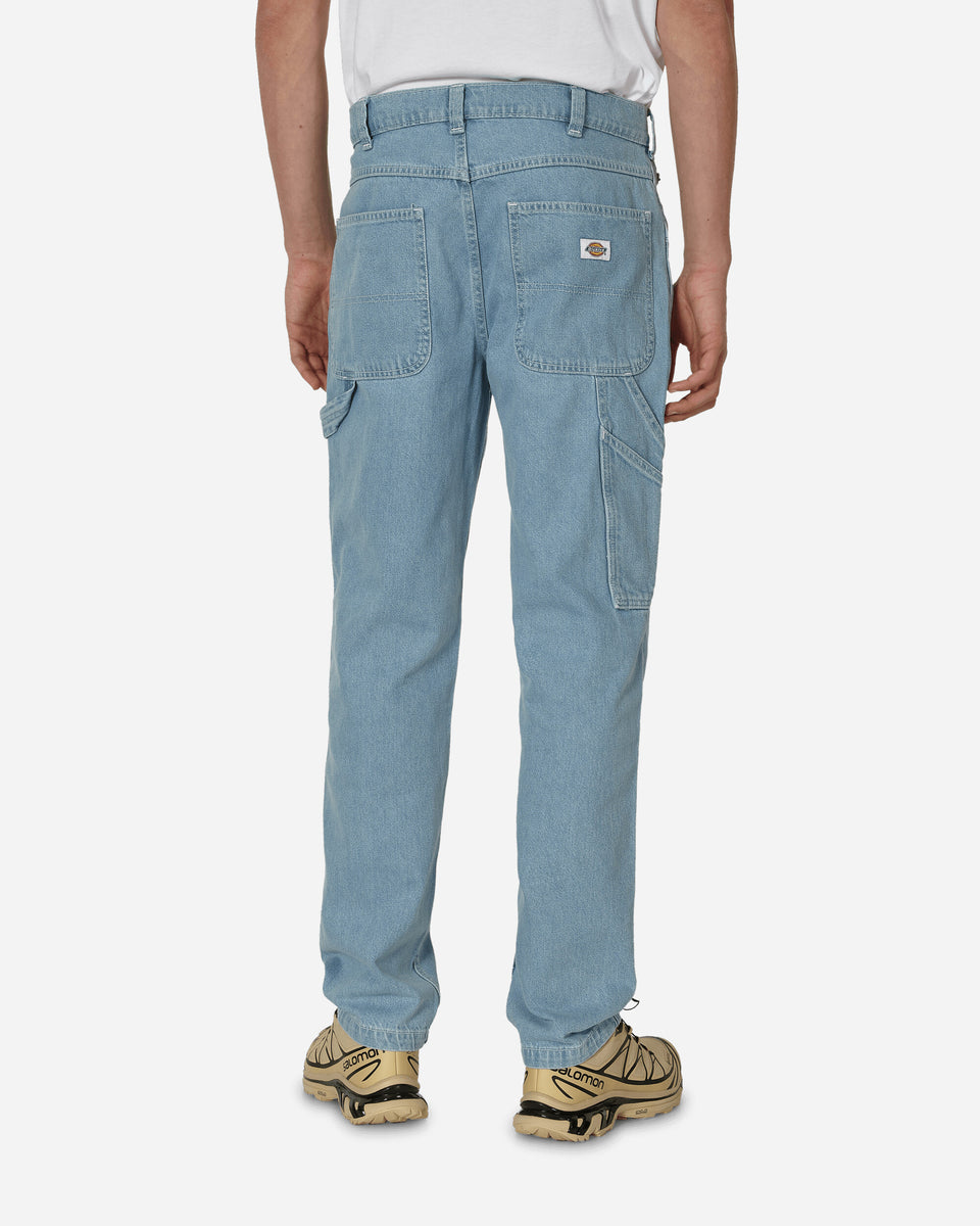 DICKIES Garyville denim vintage aged blue carpenter pants