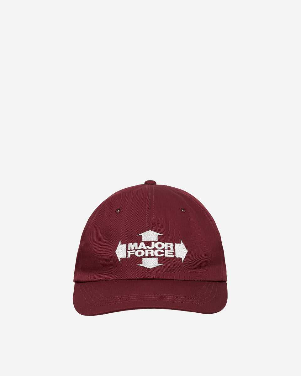 Major Force Dad Cap Burgundy