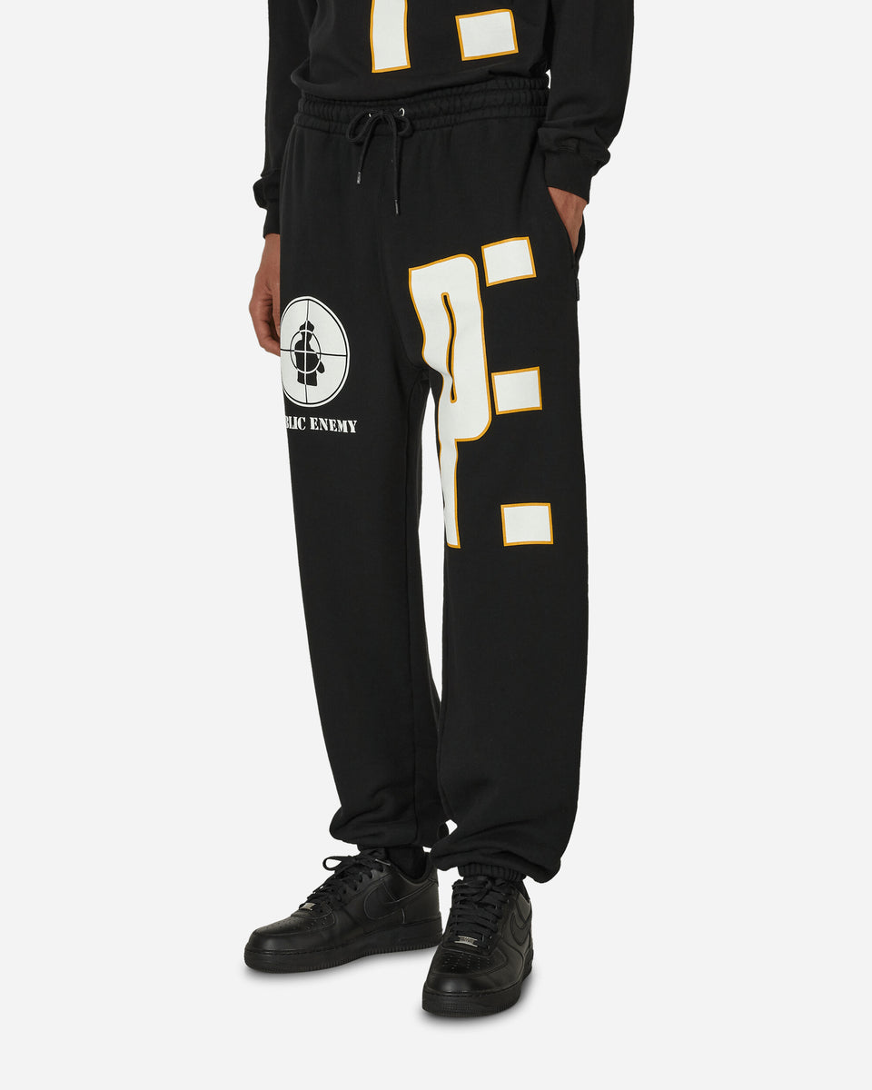 Public Enemy Sweatpants Black