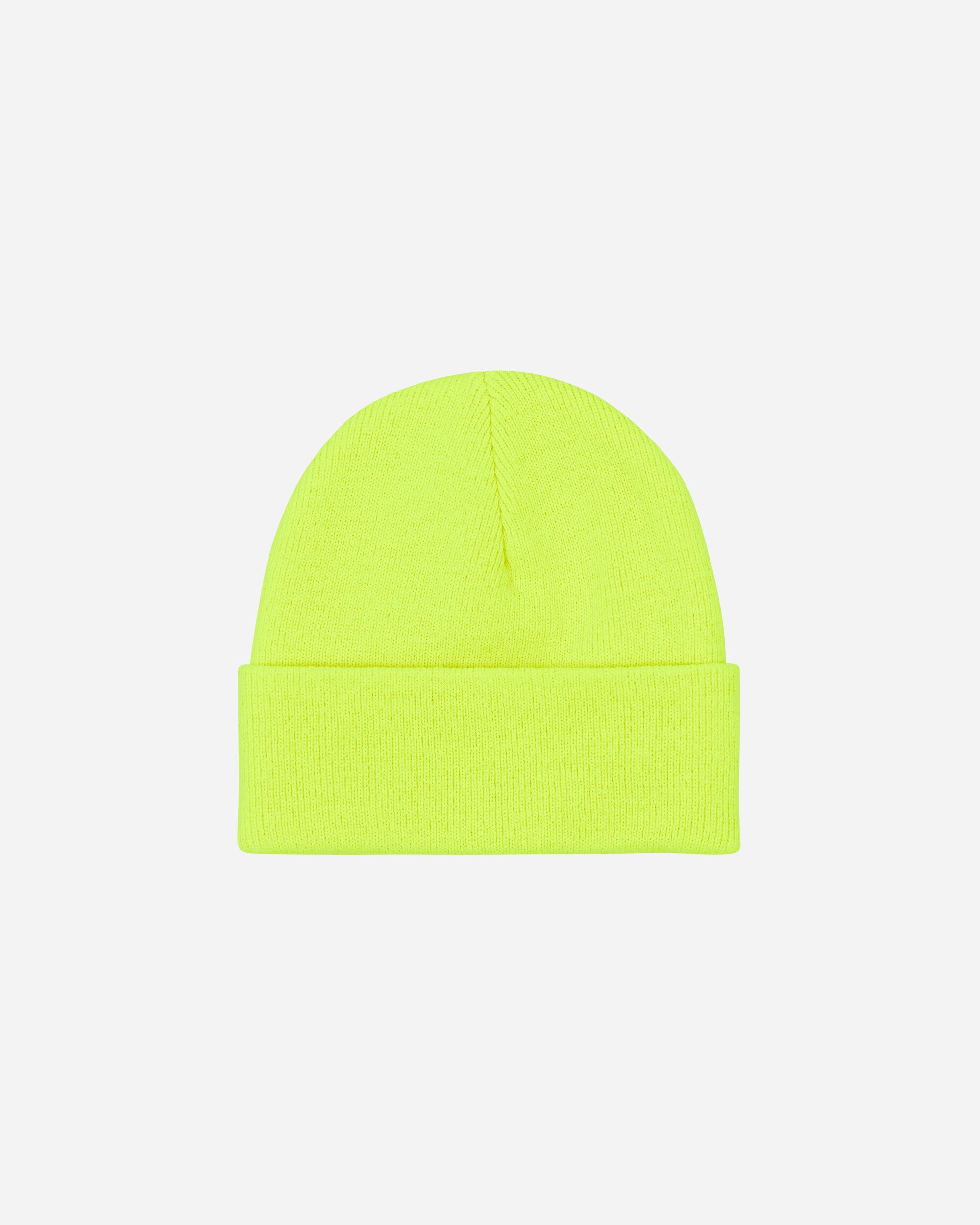 Stüssy Stock Cuff Beanie Safety Yellow Hats Beanies 1321020 SAYE