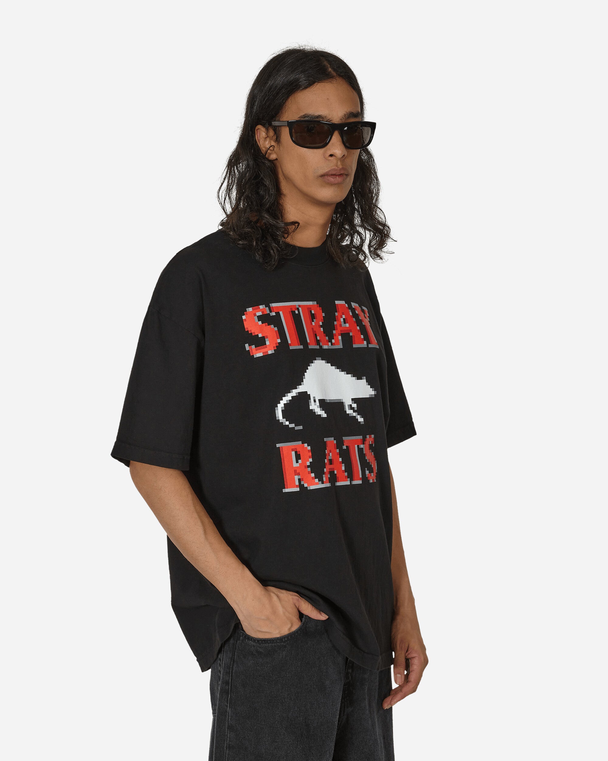 Pixel Rodenticide T-Shirt Black – Slam Jam