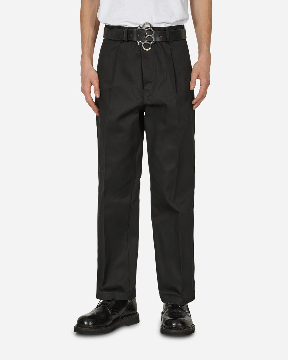 Dickies Pleated Trousers Black