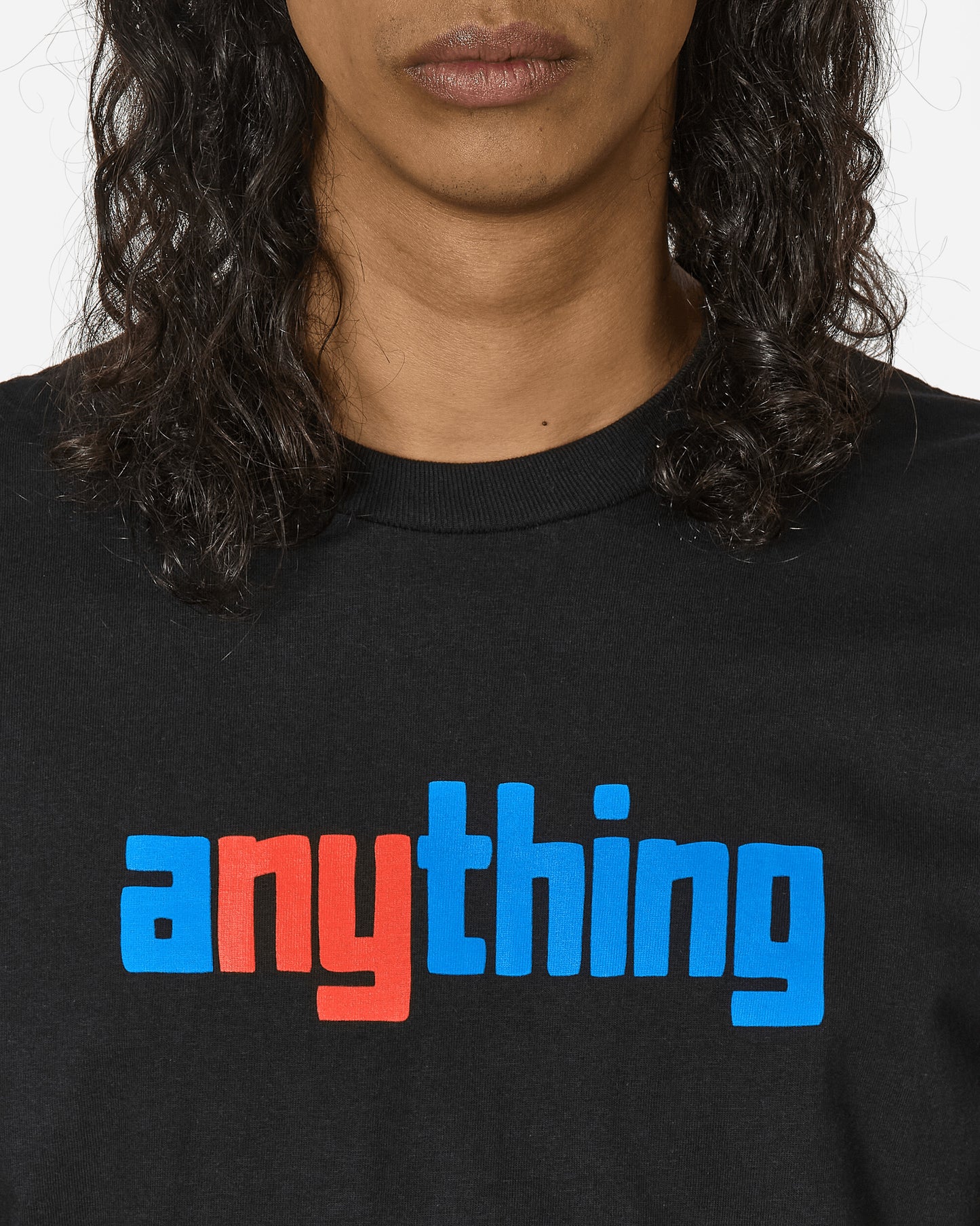 aNYthing Speeball Logo T-Shirt Black T-Shirts Shortsleeve ANY-064 BK