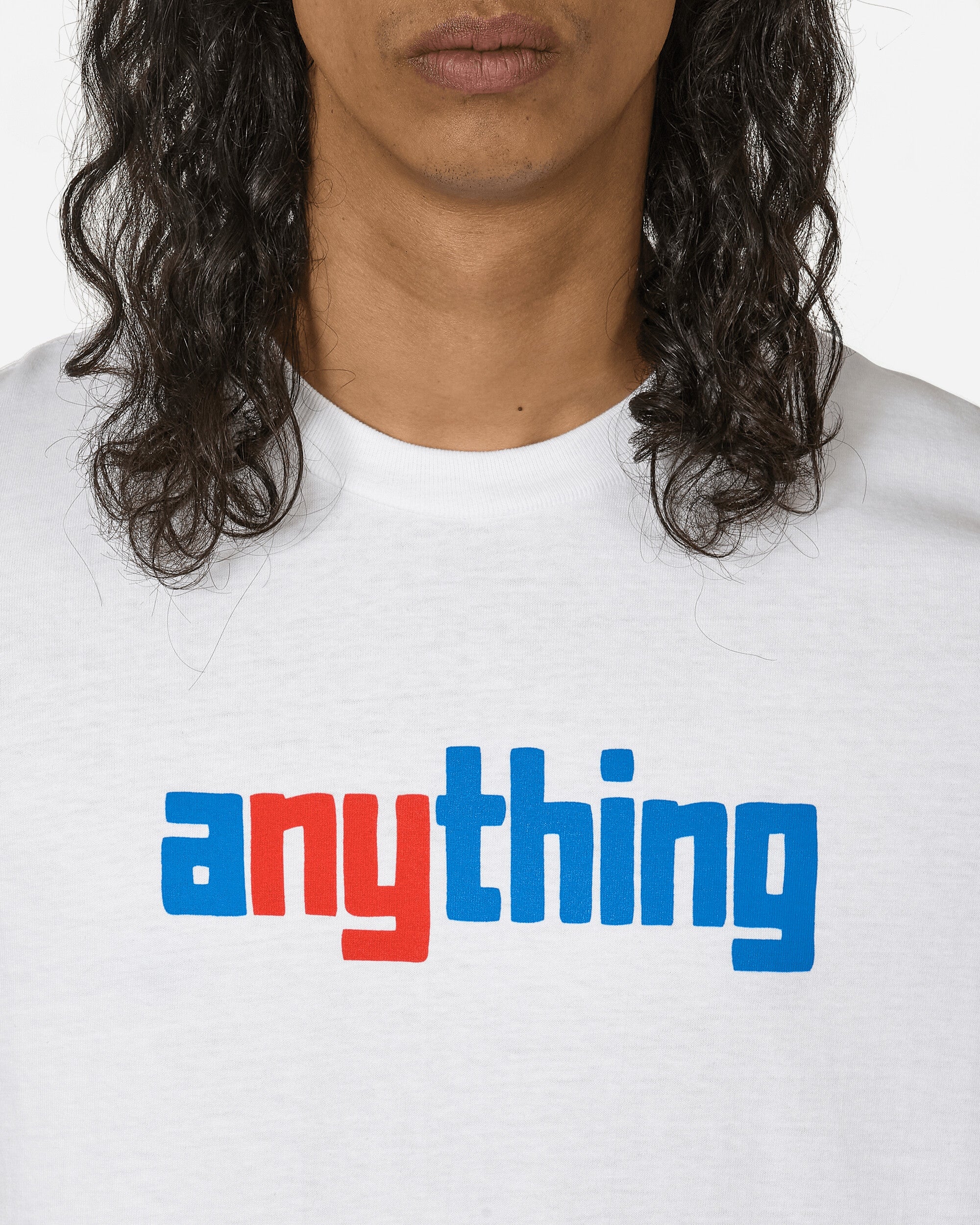 aNYthing Speeball Logo T-Shirt White T-Shirts Shortsleeve ANY-064 WH