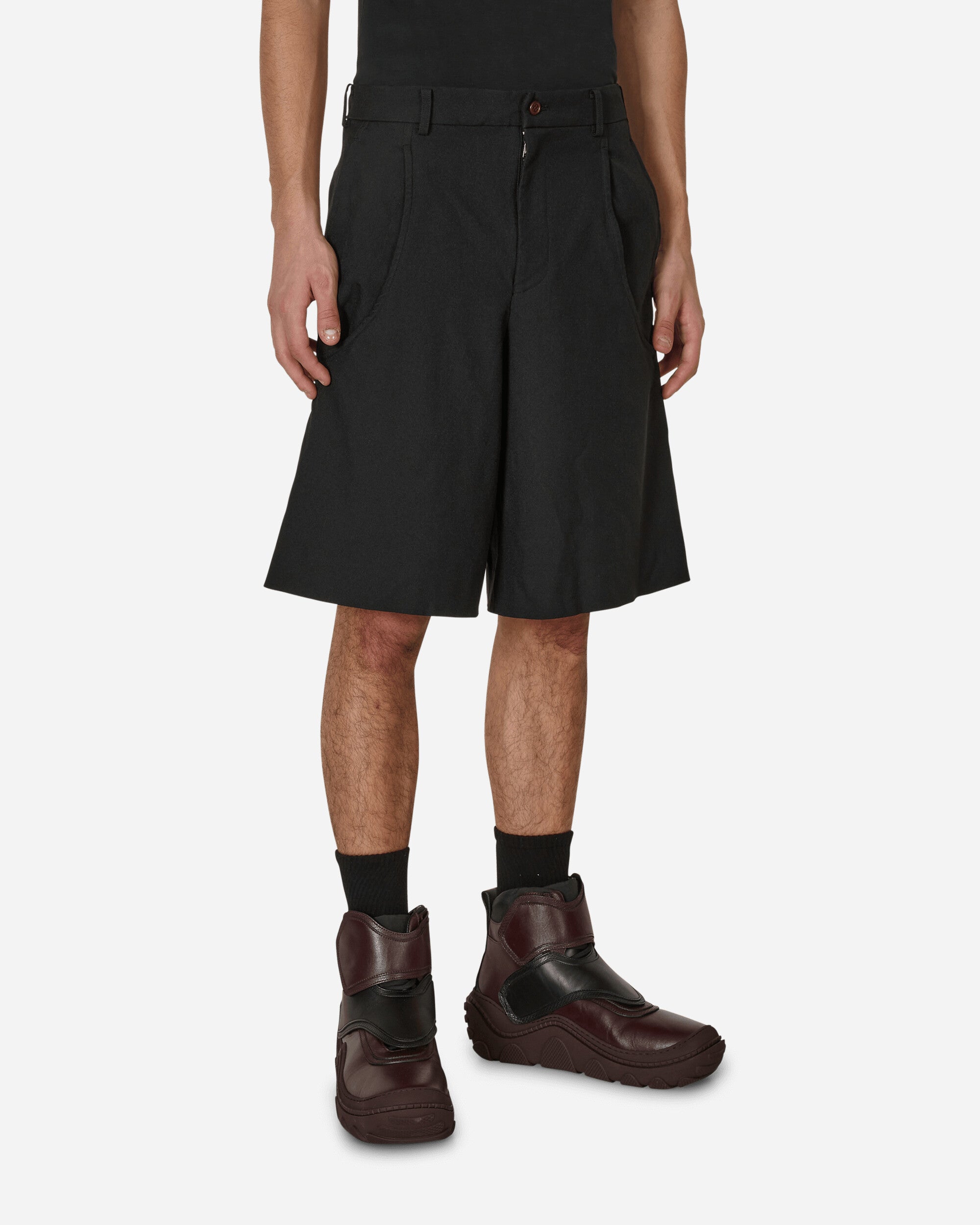 Polyester Shorts Black – Slam Jam