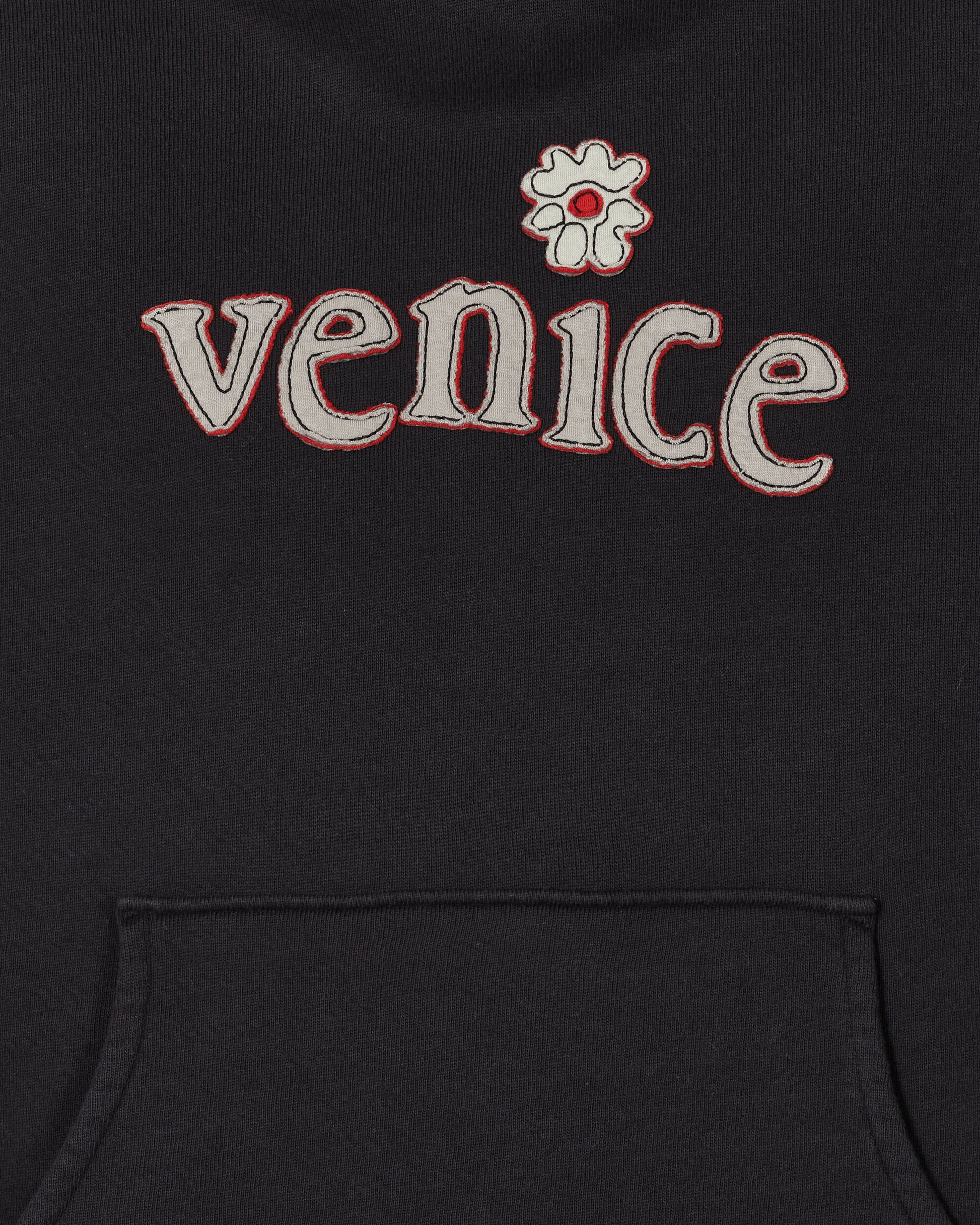 ERL Venice Patch Hoodie Black Sweatshirts Hoodies ERL07T021 1