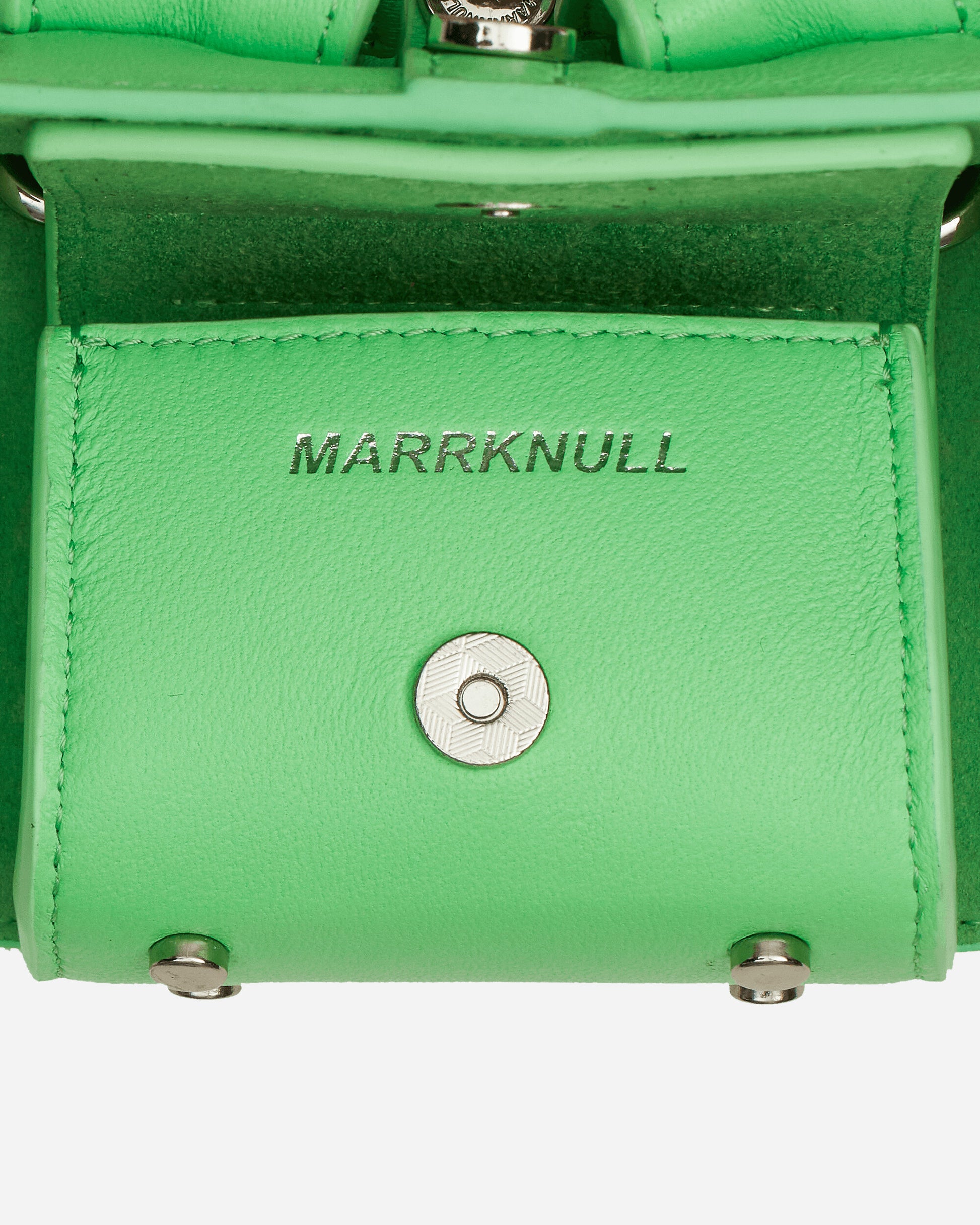 MARRKNULL Wmns Airpods Mini Bag Green Bags and Backpacks Shoulder Bags MN23FW08013 5