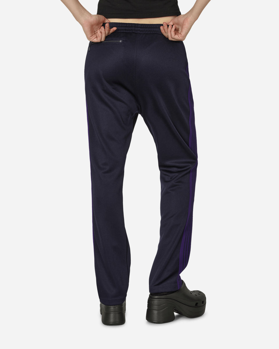 Needles Poly Smooth Narrow Track Pants Navy - Slam Jam® Official Store