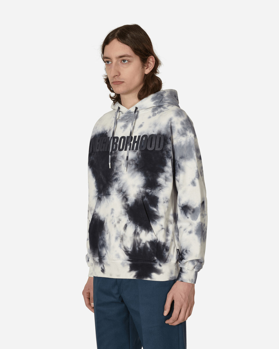 Neighborhood Tie-Dye Hooded Sweatshirt Black - Slam Jam® Official