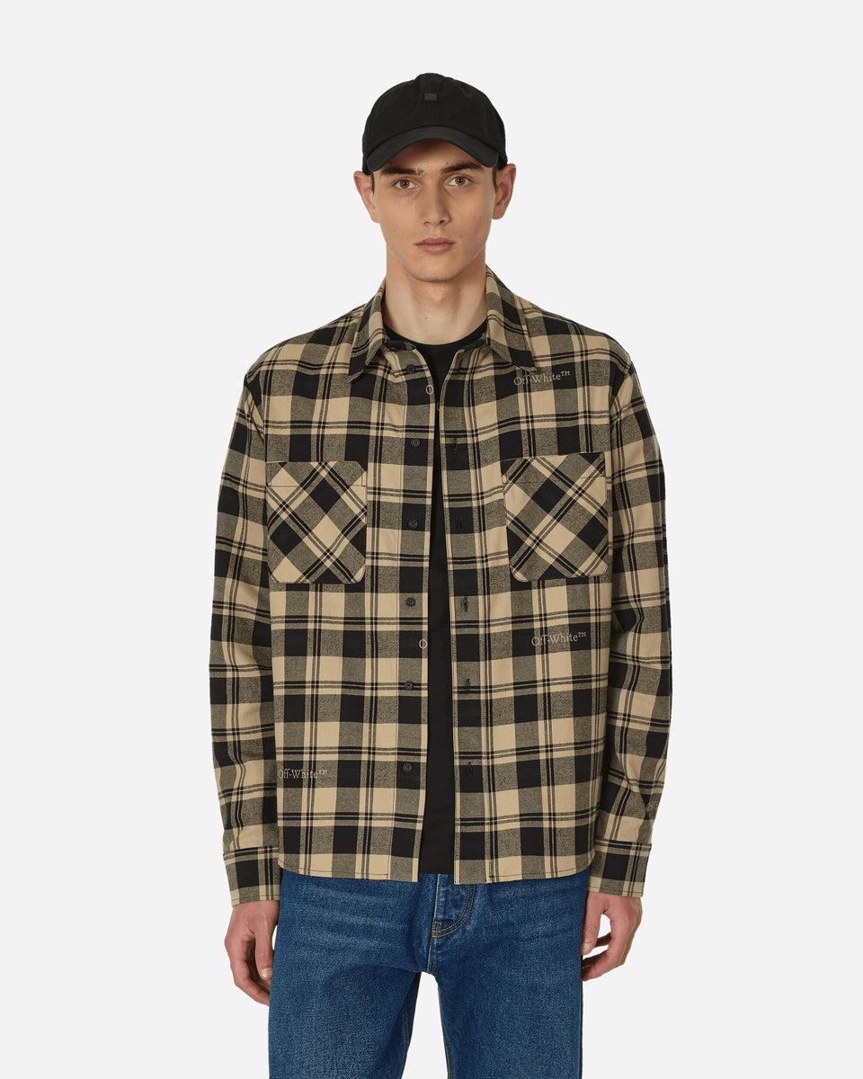 Check Flannel Shirt Multicolor