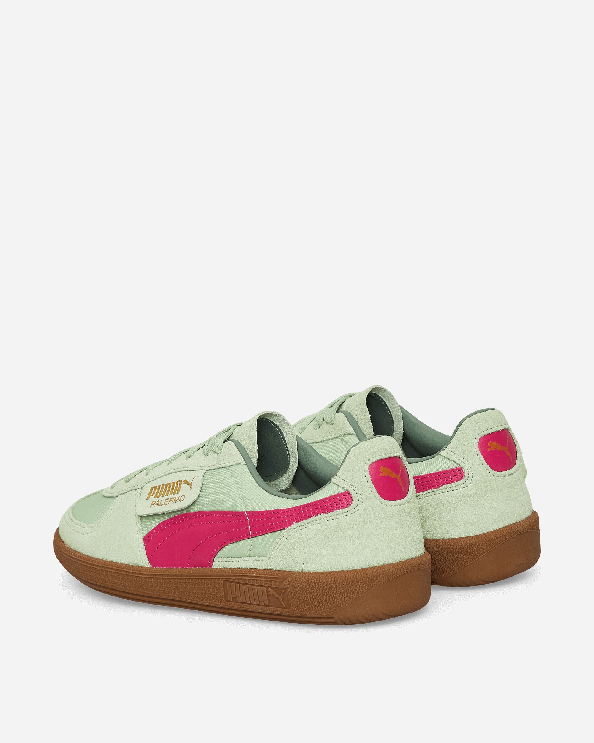 Puma Palermo Og Green Illusion/Garnet Rose Sneakers Low 383011-07