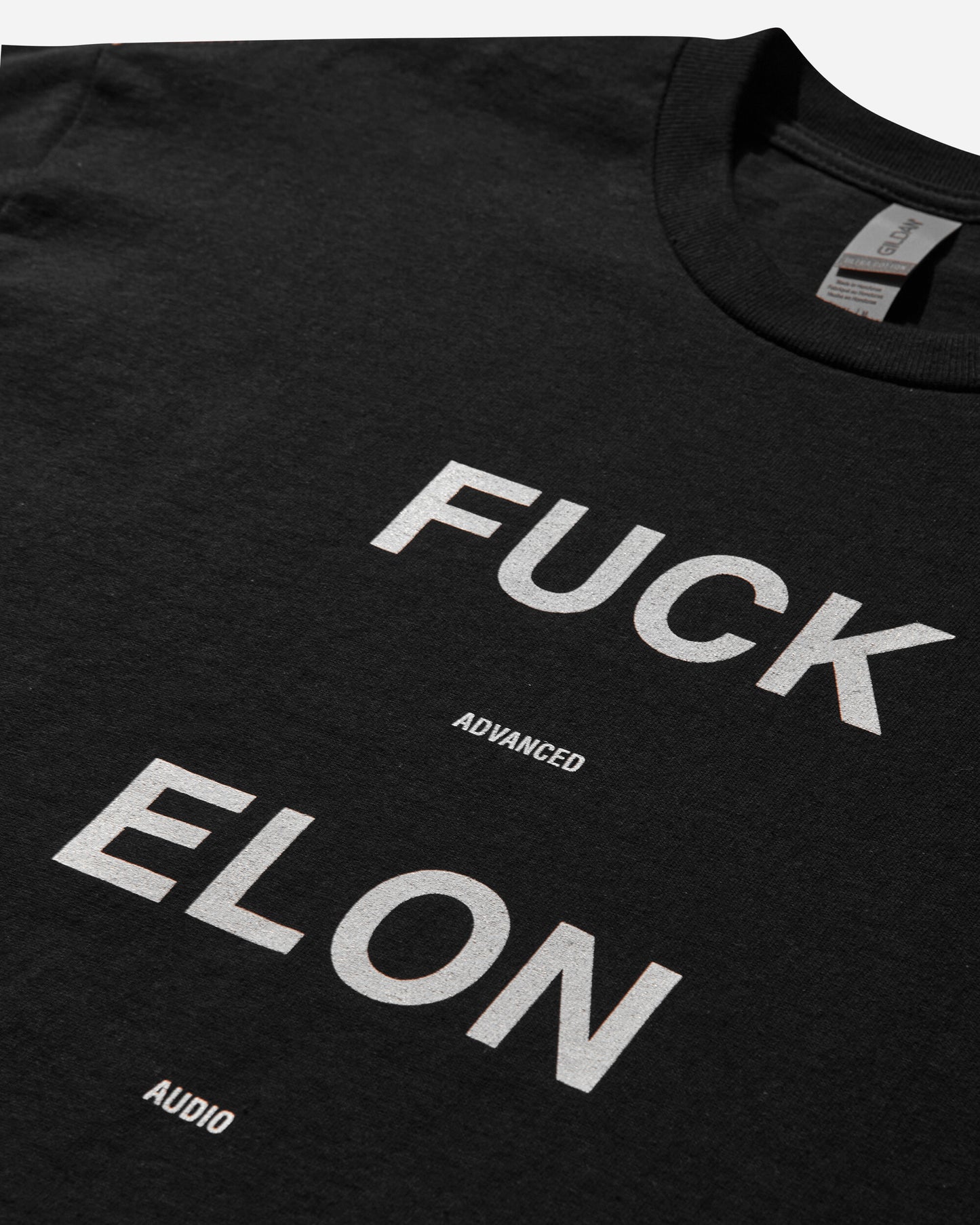 AAR Fuck Elon Tee Black T-Shirts Shortsleeve AARSJELON 001