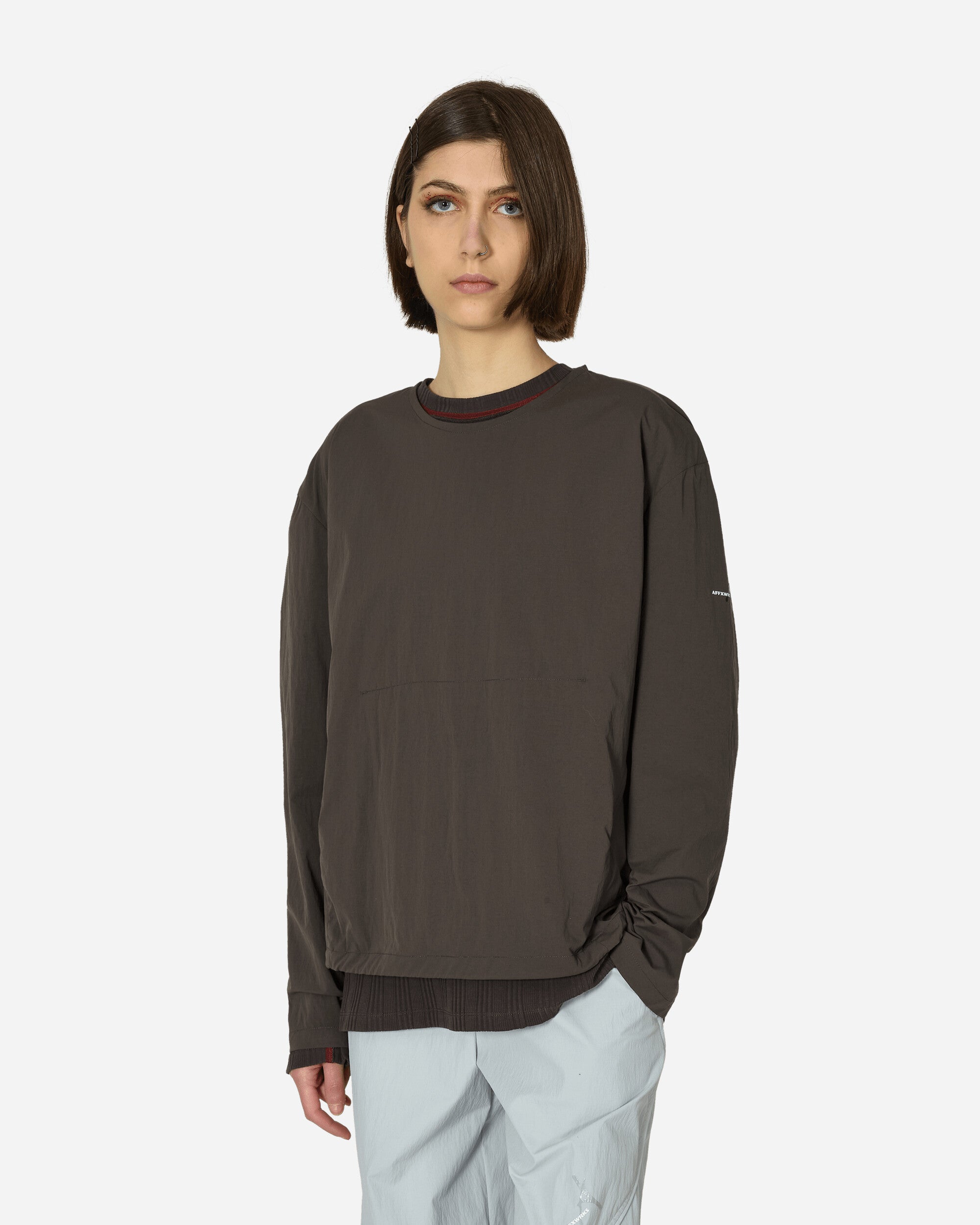 Shell Pullover Shale Brown