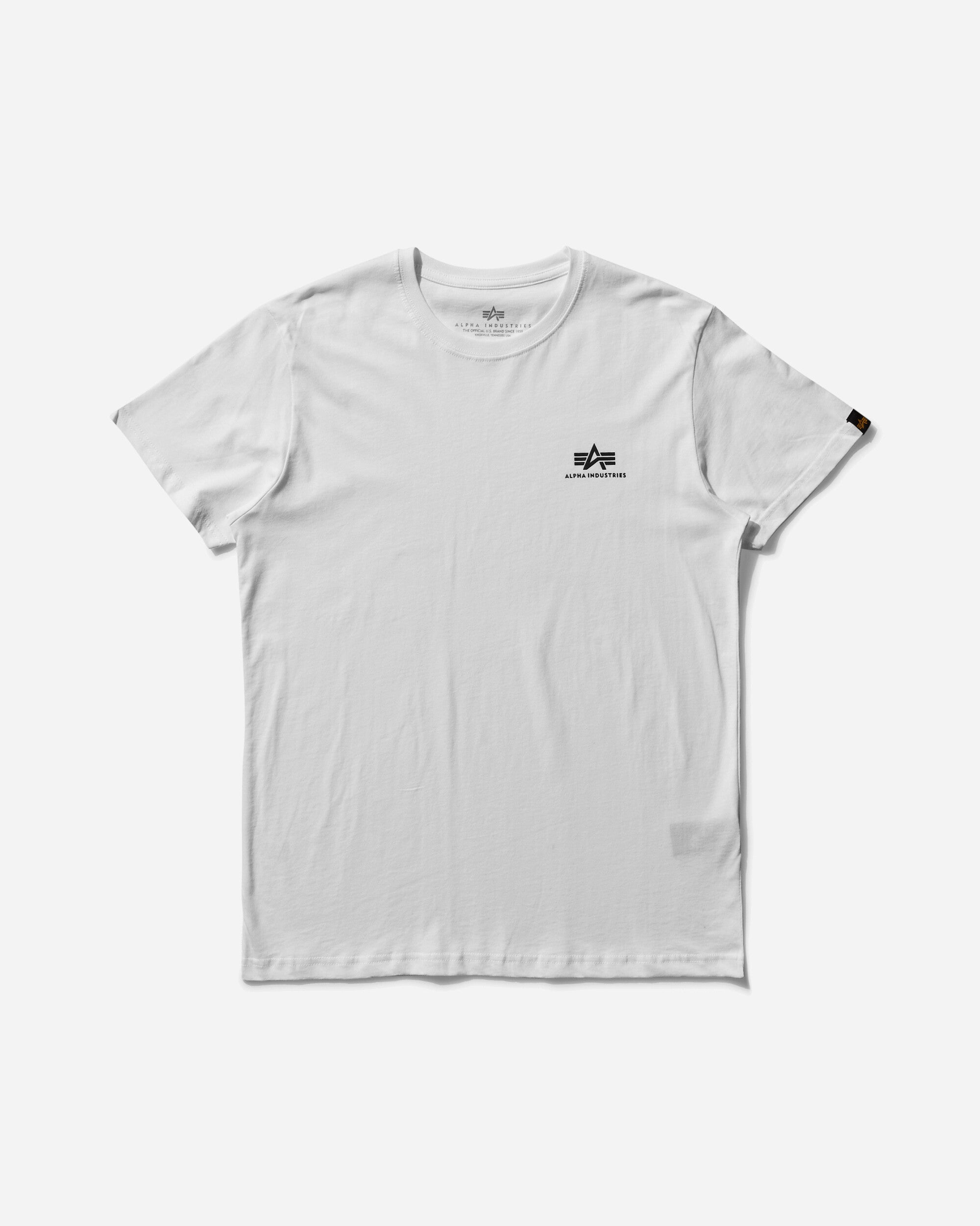 Alpha Industries Basic T Small Logo White T-Shirts Shortsleeve X188505 09