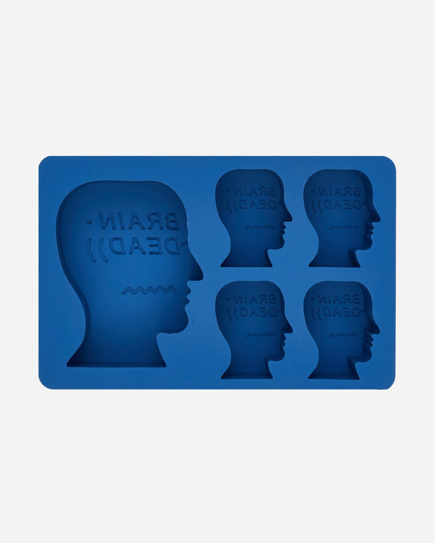 Brain Dead Brain Freeze Logohead Ice Tray Blue Homeware Design Items BDW22A82003330BL01 BL01