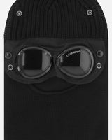 C.P. Company Extra Fine Merino Wool Goggle Balaclava Black Hats Balaclavas 17CMAC301A005509A 999