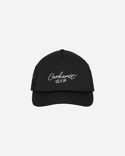 Carhartt WIP Signature Trucker Cap Black/White Hats Caps I034024 0D2XX