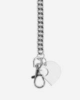 Carhartt WIP Cuban Link Keychain Steel Silver Small Accessories Keychains I034580 95XX