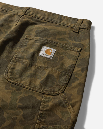 Carhartt WIP Duck Single Knee Pant Camo Duck Green/Office Green Pants Casual I033896 2MQGD