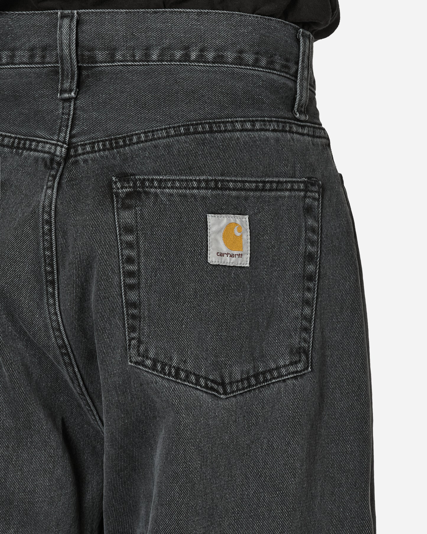 Carhartt WIP Landon Pant Black Heavy Stone Wash Pants Denim I030468W 8960