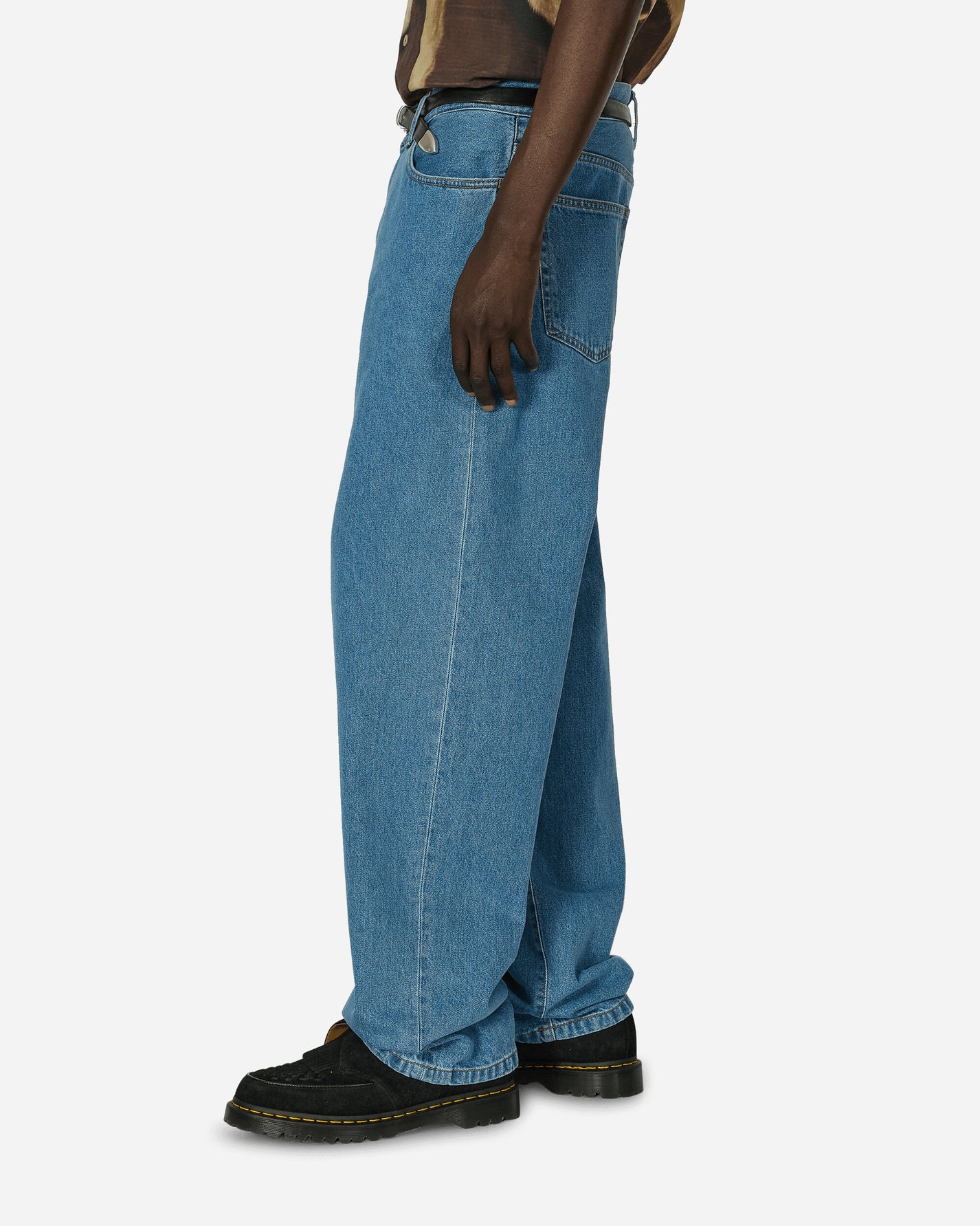 Carhartt WIP Landon Pant Blue Heavy Stone Wash Pants Denim I030468W 0160