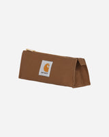 Carhartt WIP Canvas Pencil Case Hamilton Brown Home Decor Stationary and Desk Accessories I034140 HZXX