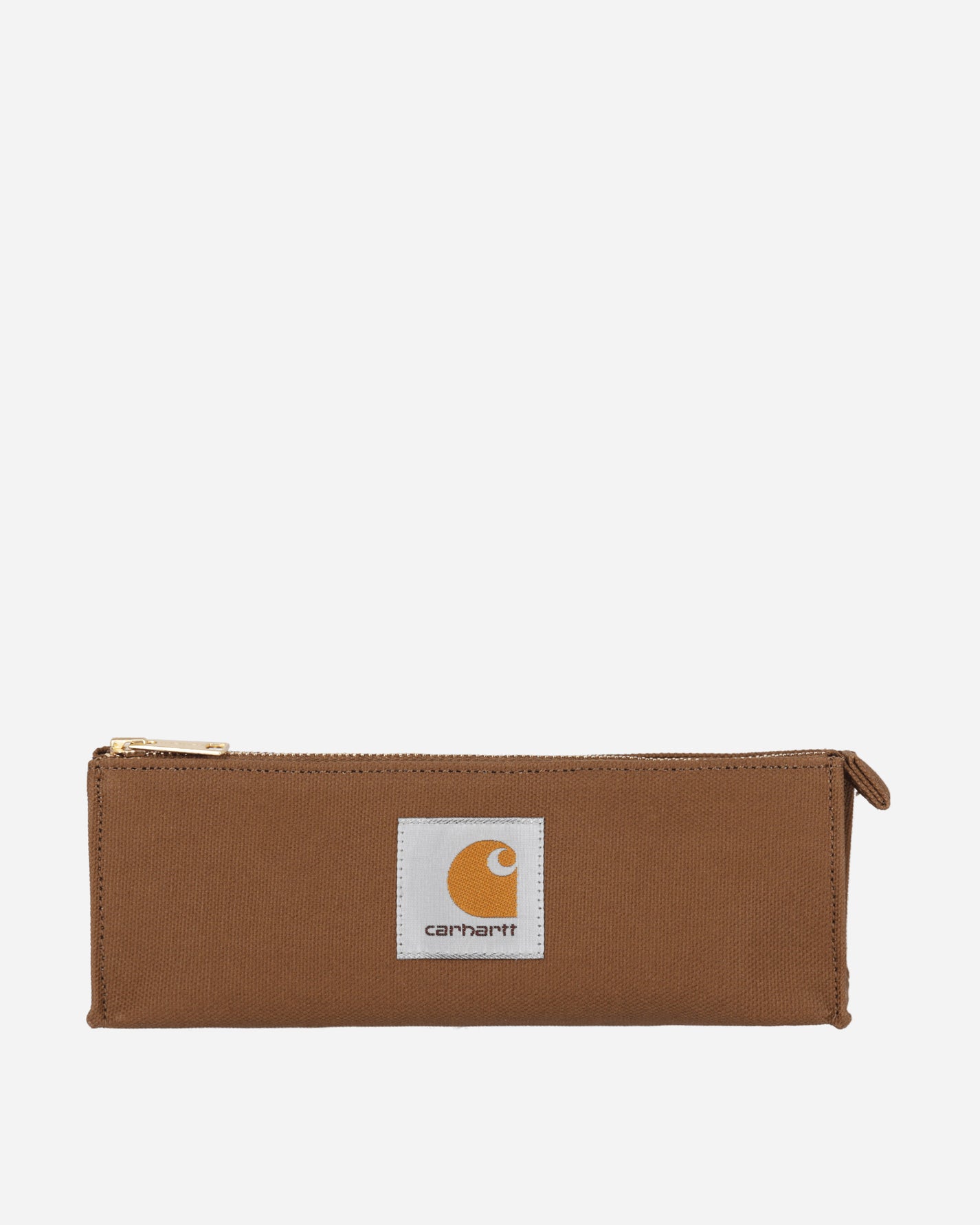 Carhartt WIP Canvas Pencil Case Hamilton Brown Home Decor Stationary and Desk Accessories I034140 HZXX