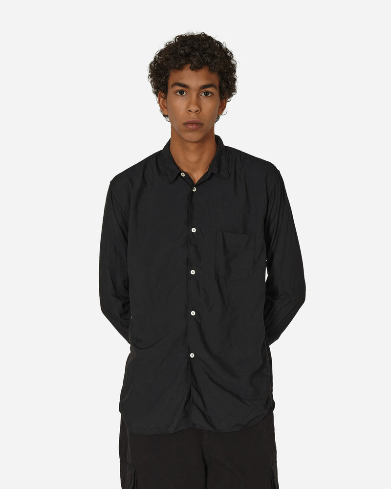 Comme Des Garçons Shirt Mens Shirt Woven Black Shirts Longsleeve Shirt FL-B037-W23  1