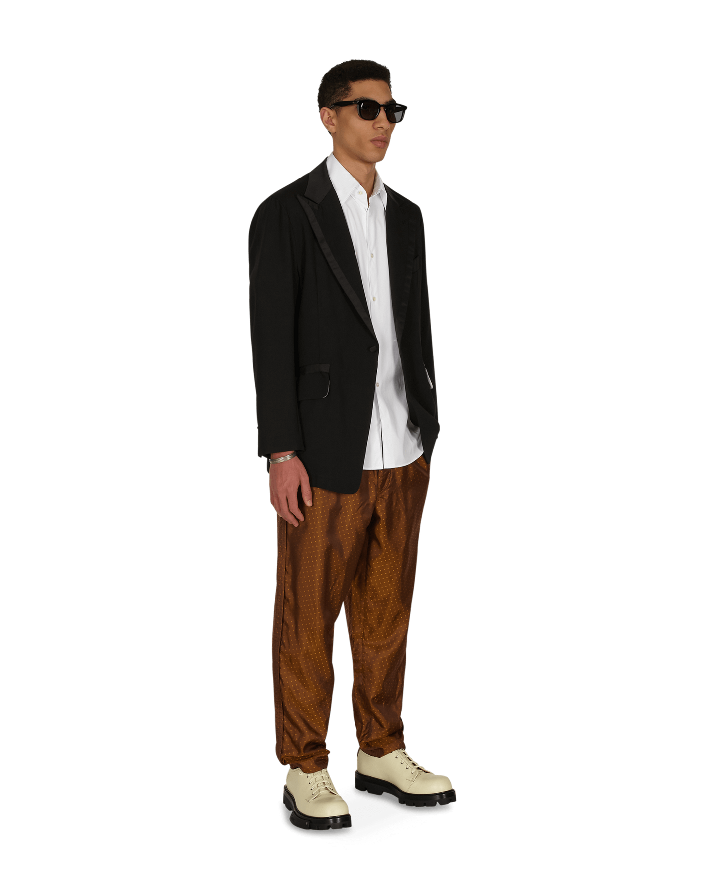 Comme Des Garçons Shirt Woven Khaki Pants Trousers FG-P006-SS21 3