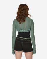 Cormio Wmns Annalisa Bolero Knit Green Knitwears Sweaters ANNALISA 001