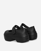 Crocs Wmns Stomp Mary Jane Black/Black Classic Shoes Flat Shoes CR.209939 BKBK