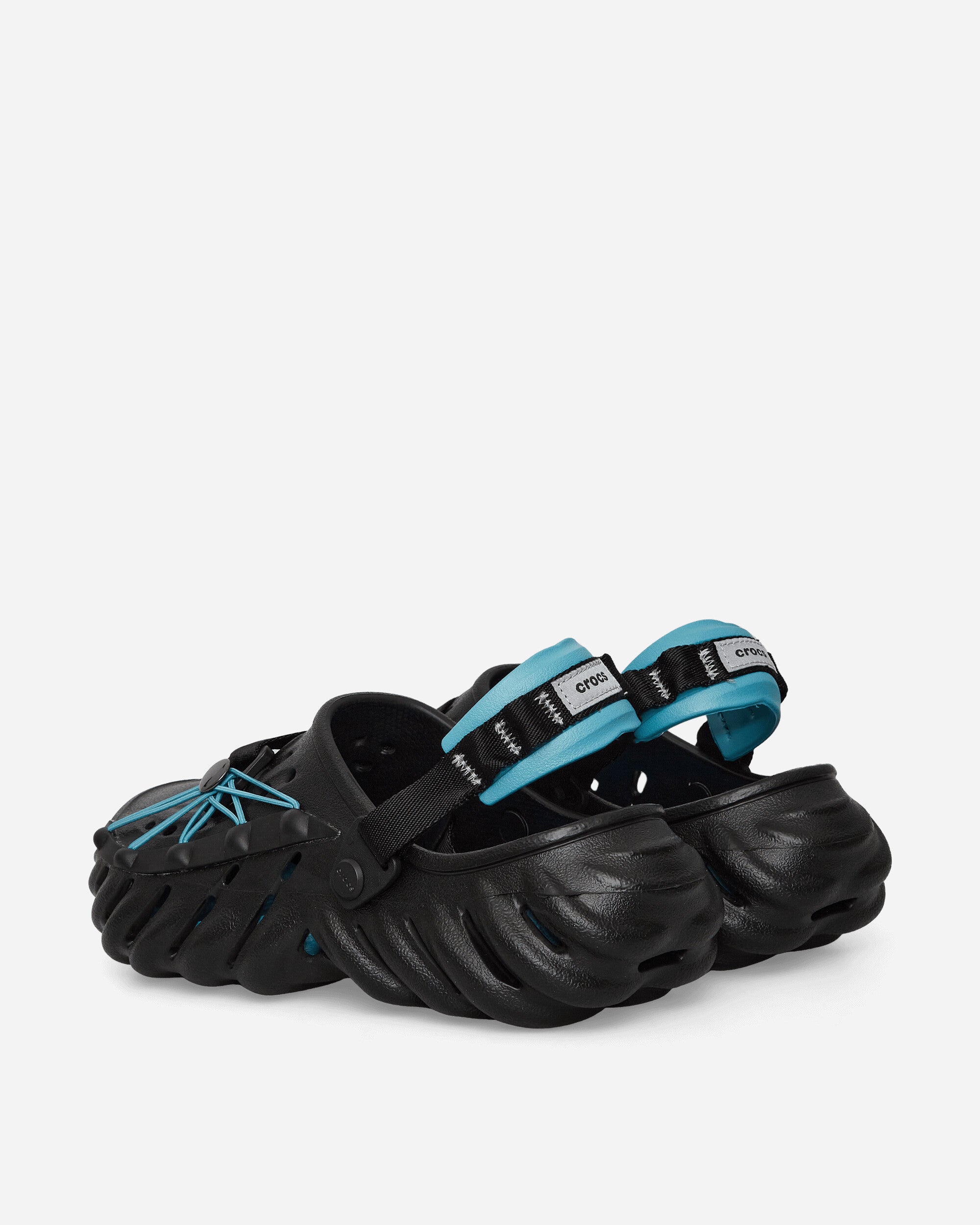 Crocs Echo Reflective Laces Clog Blk Sandals and Slides Sandals and Mules 210004 BLK