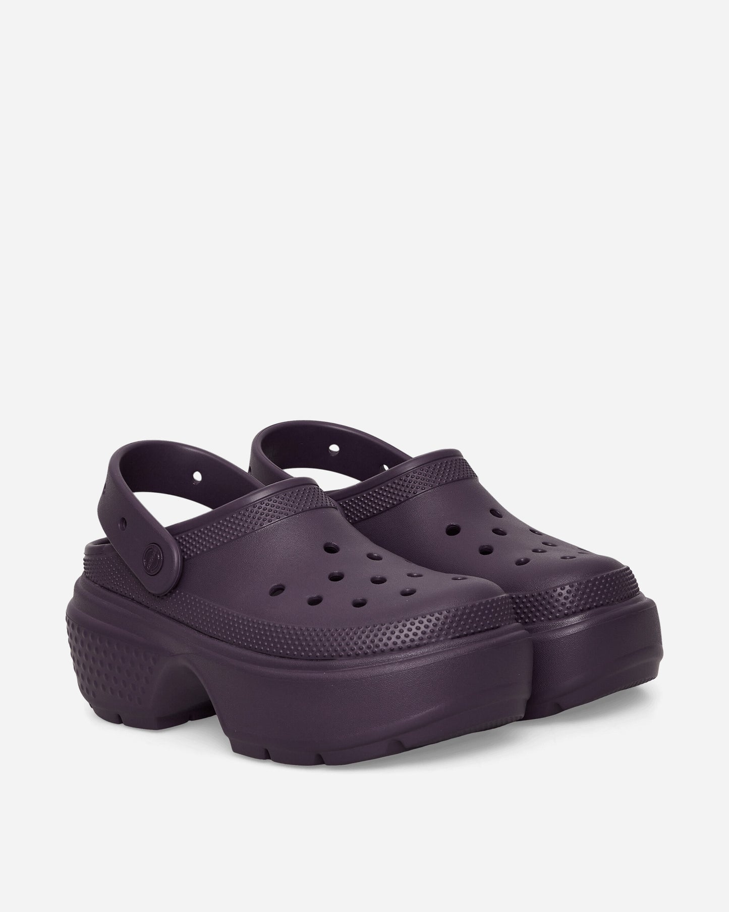 Crocs Wmns Stomp Clog Dark Iris Sandals and Slides Sandals and Mules CR.209347 DKIR