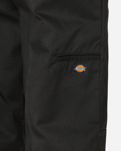 Dickies Double Knee Rec Black Pants Trousers DK0A4XK3 BLK1