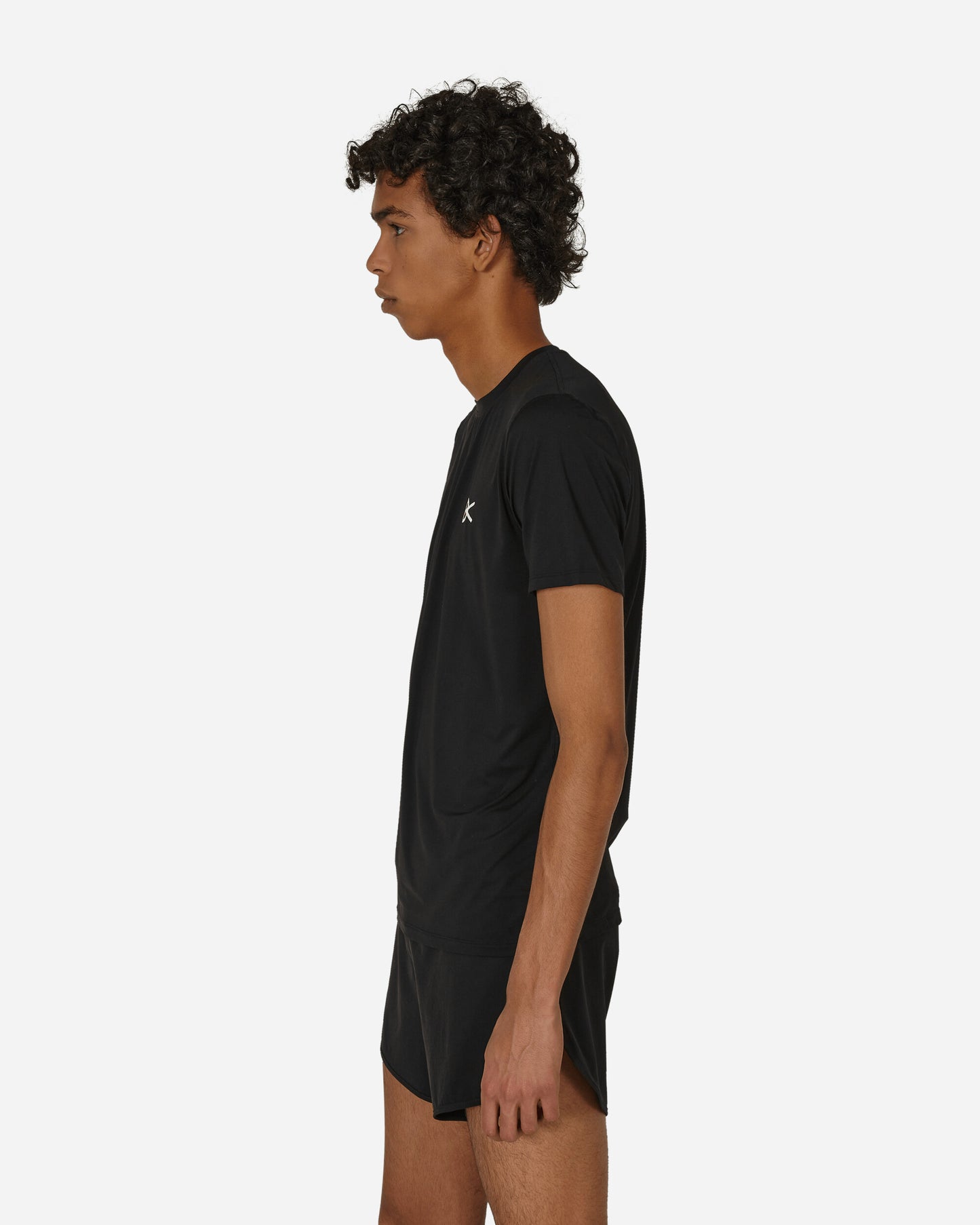 District Vision Ultralight Aloe Short Sleeve Tee Black T-Shirts Shortsleeve DV0018 B