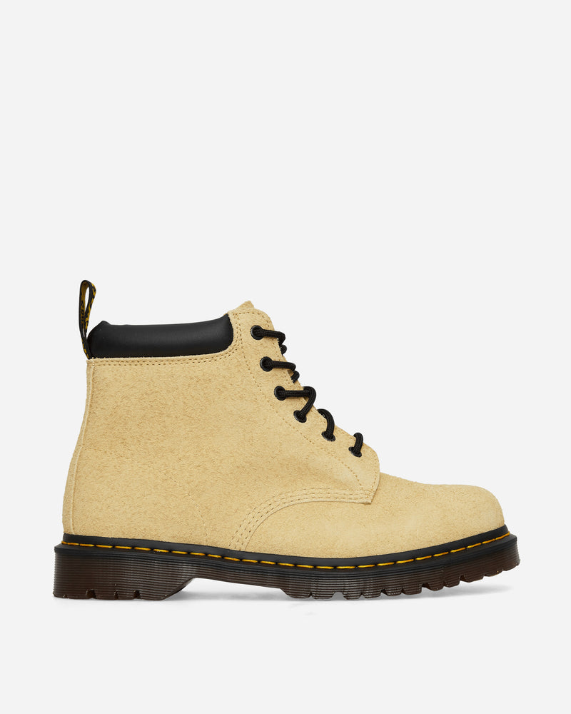 Ben 939 Suede Lace Up Boots Yellow