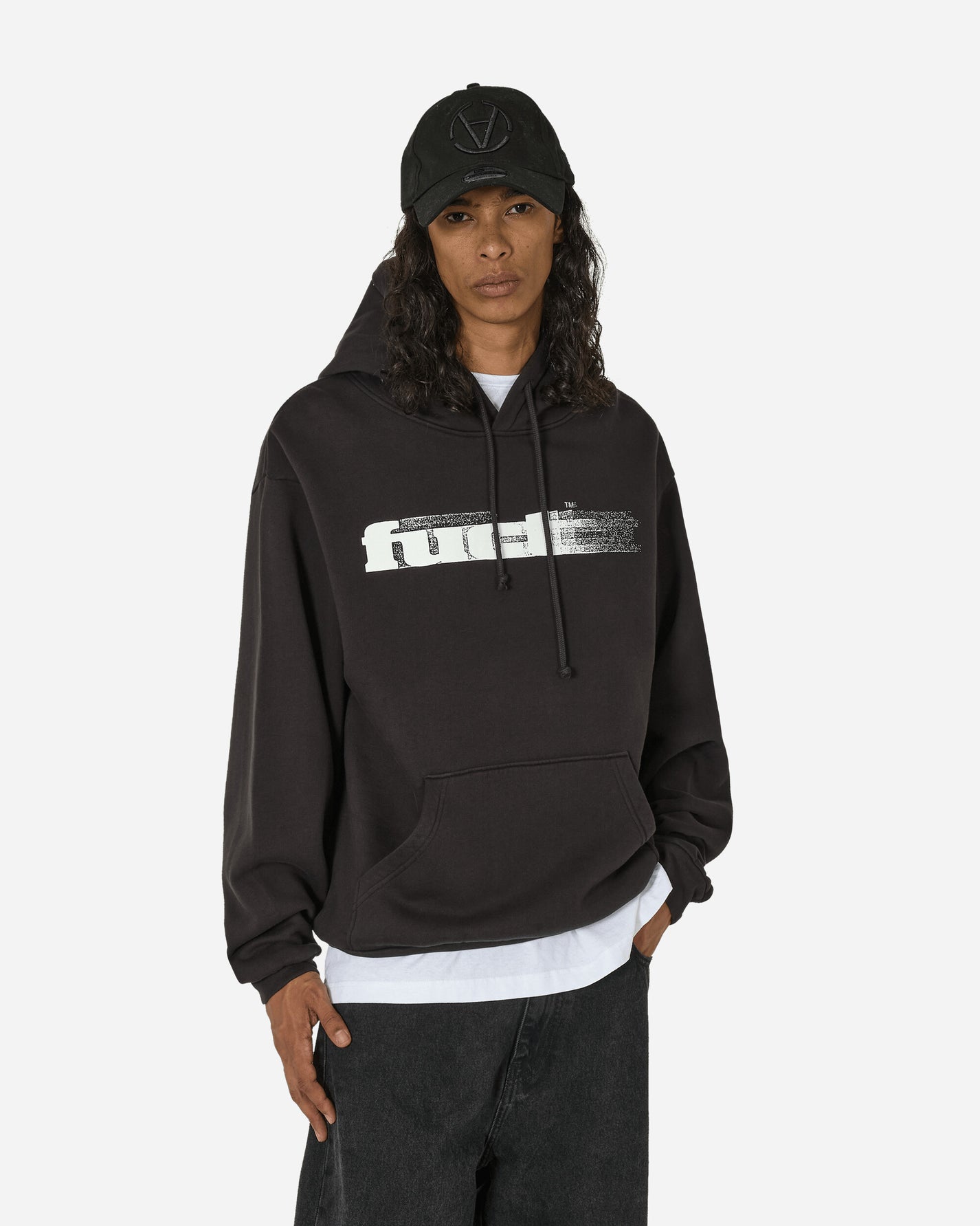 FUCT Og Blurred Logo Hoodie Black Sweatshirts Hoodies TBMW0103JY47 BLK0001