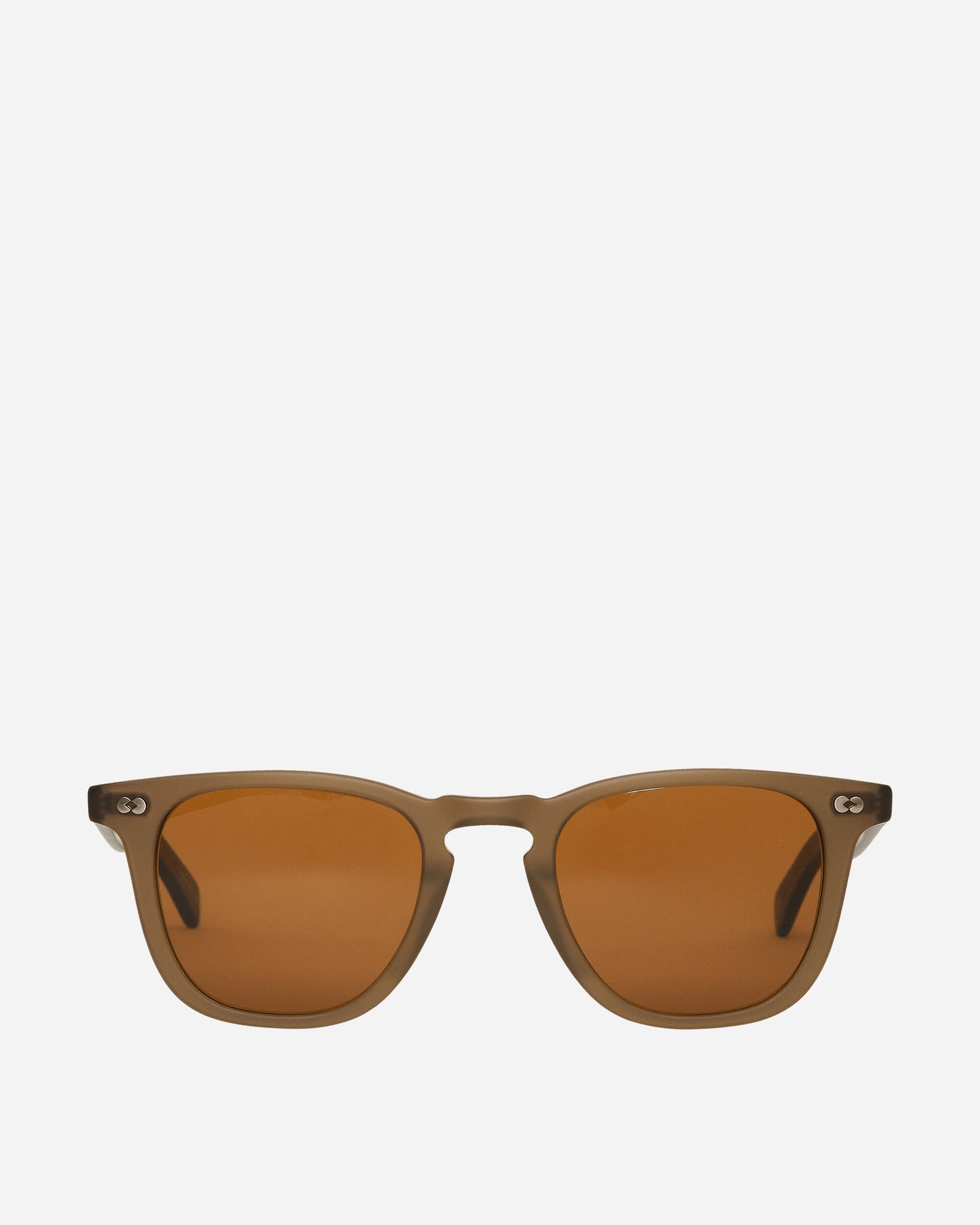 Garrett Leight Brooks X 48 Matte Olio/Pure Coffee Eyewear Glasses 2083-48 MOLIO