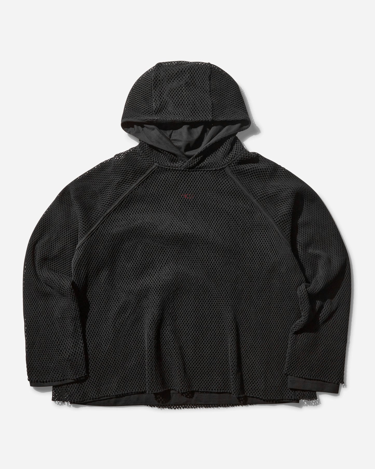 Haydenshapes Mesh Hoodie Black Sweatshirts Hoodies HSSS245005 1