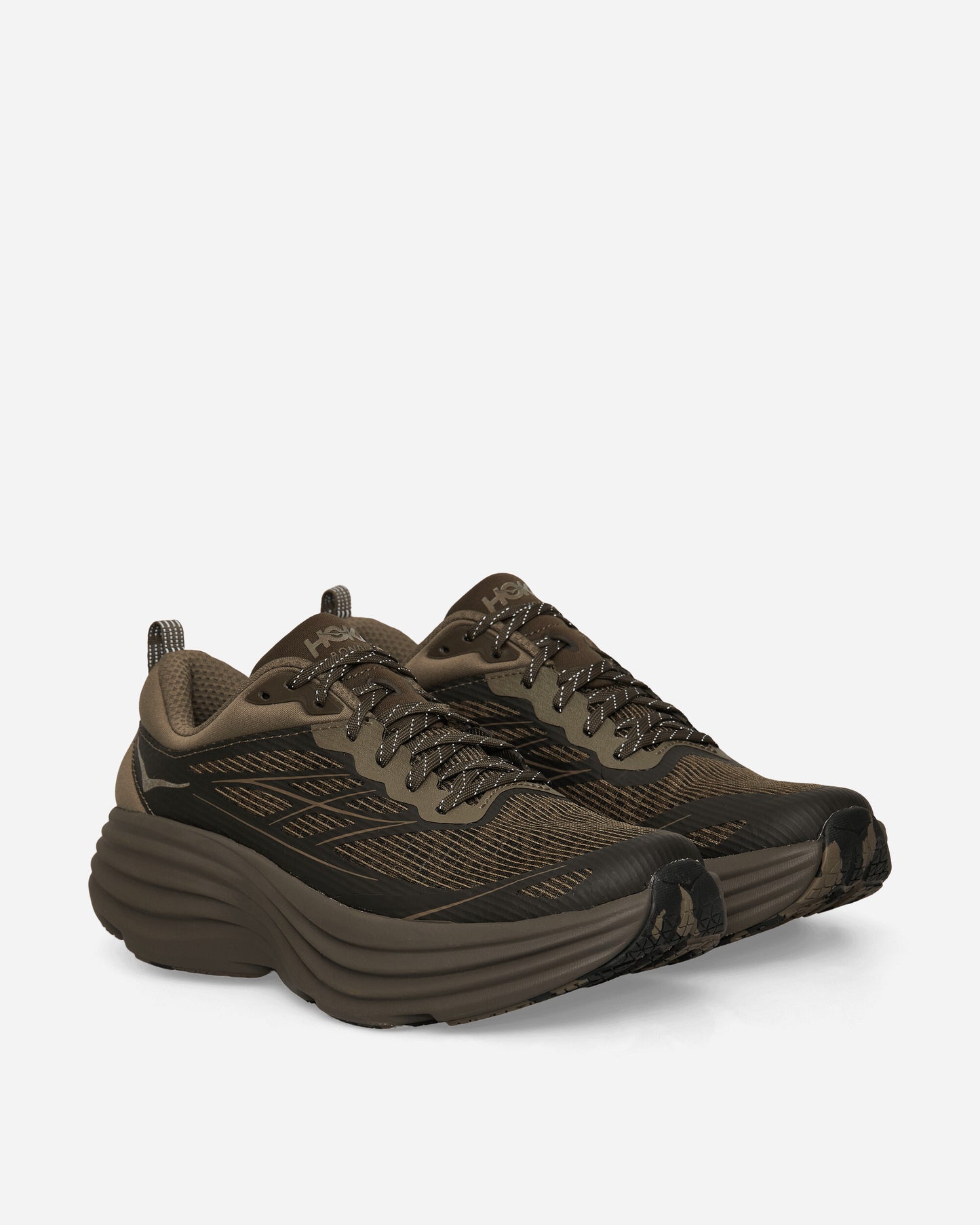 Hoka One One U Bondi 8 Ts Caged Umber/Deep Umber Sneakers Low 1155391-UBR