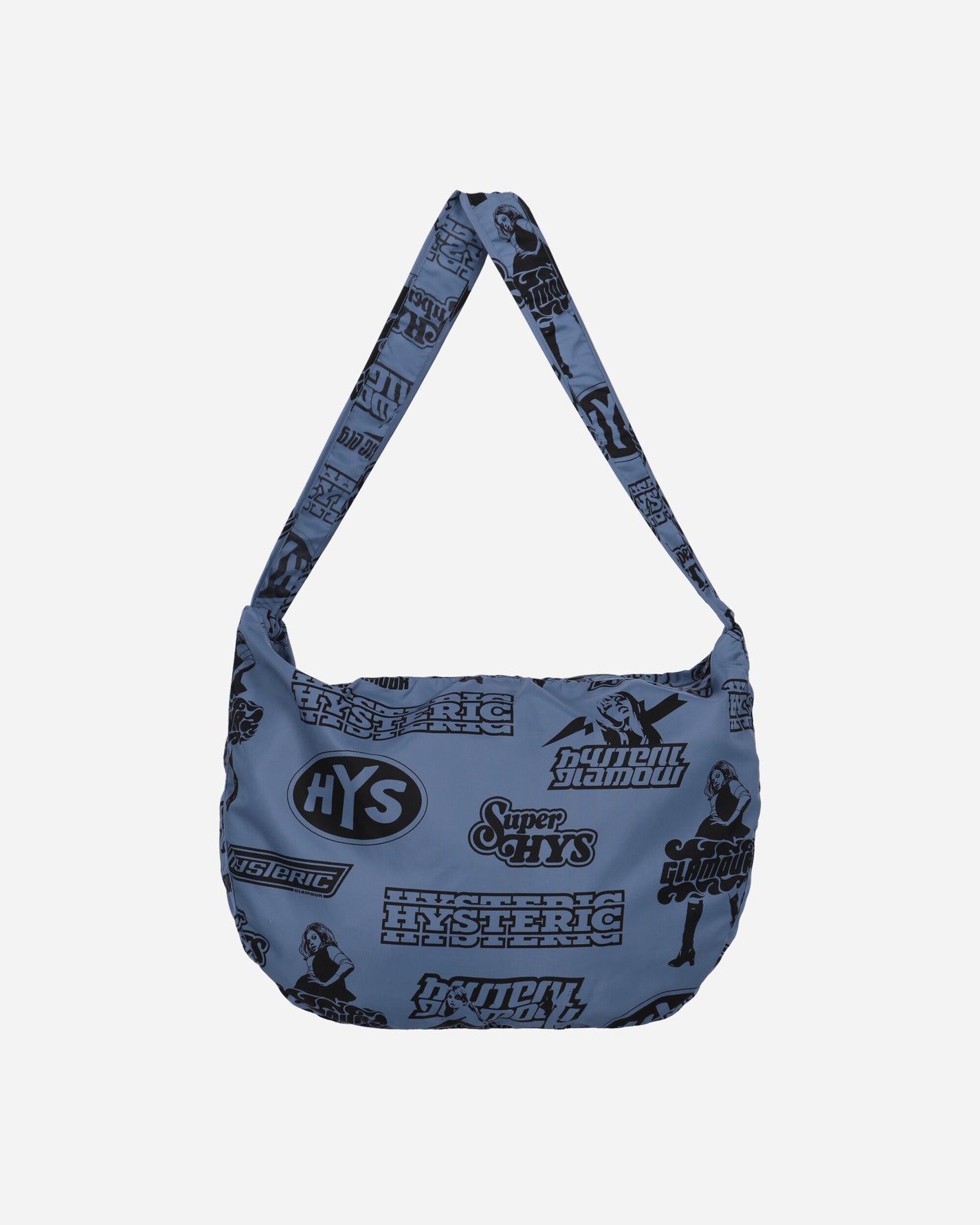 Hysteric Glamour Wmns Hysteric Box Navy Bags and Backpacks Shoulder Bags QB079 A