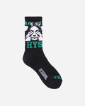 Hysteric Glamour See No Evil Sock Black Underwear Socks QT019 C1