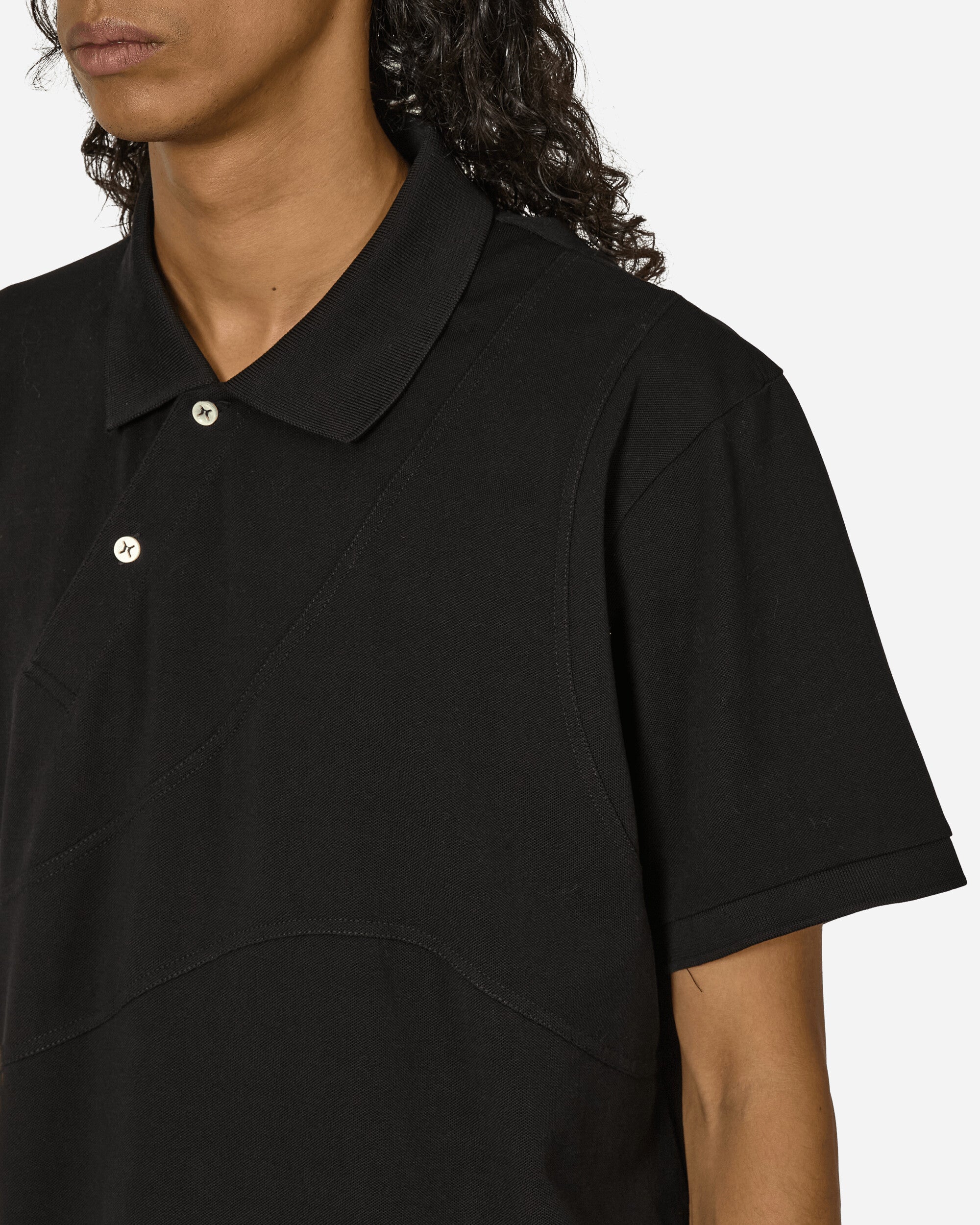 _J.L-A.L_ Acre Polo SS Shungite Black T-Shirts Polo JBMW0177JY05 BLK0031