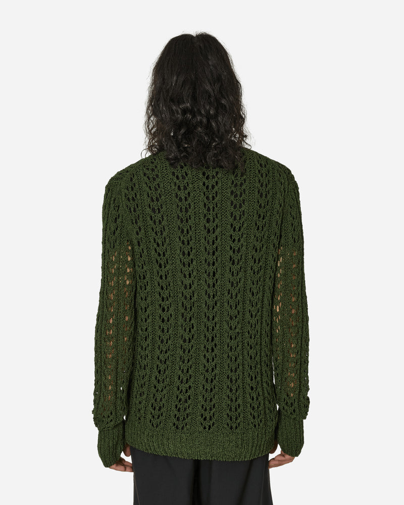 _J.L-A.L_ Redos Knitted Jumper Dark Green Knitwears Sweaters JBMW046YA02 BLK0006