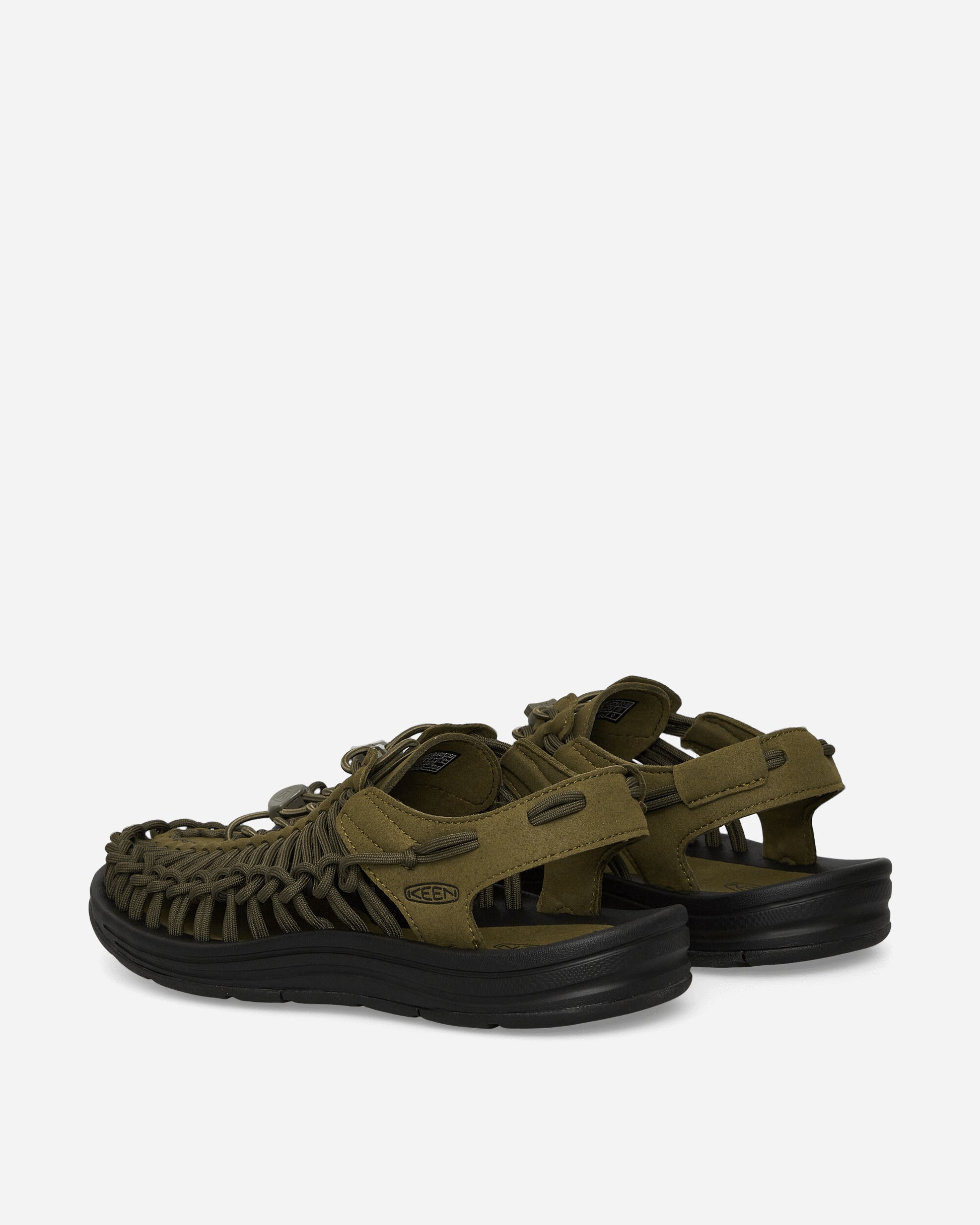 Keen Uneek Dark Olive/Black Sandals and Slides Sandals and Mules 1023381 001