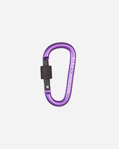 Mister Green Gear Carabiner Purple Small Accessories Keychains MG-X1159 PUR