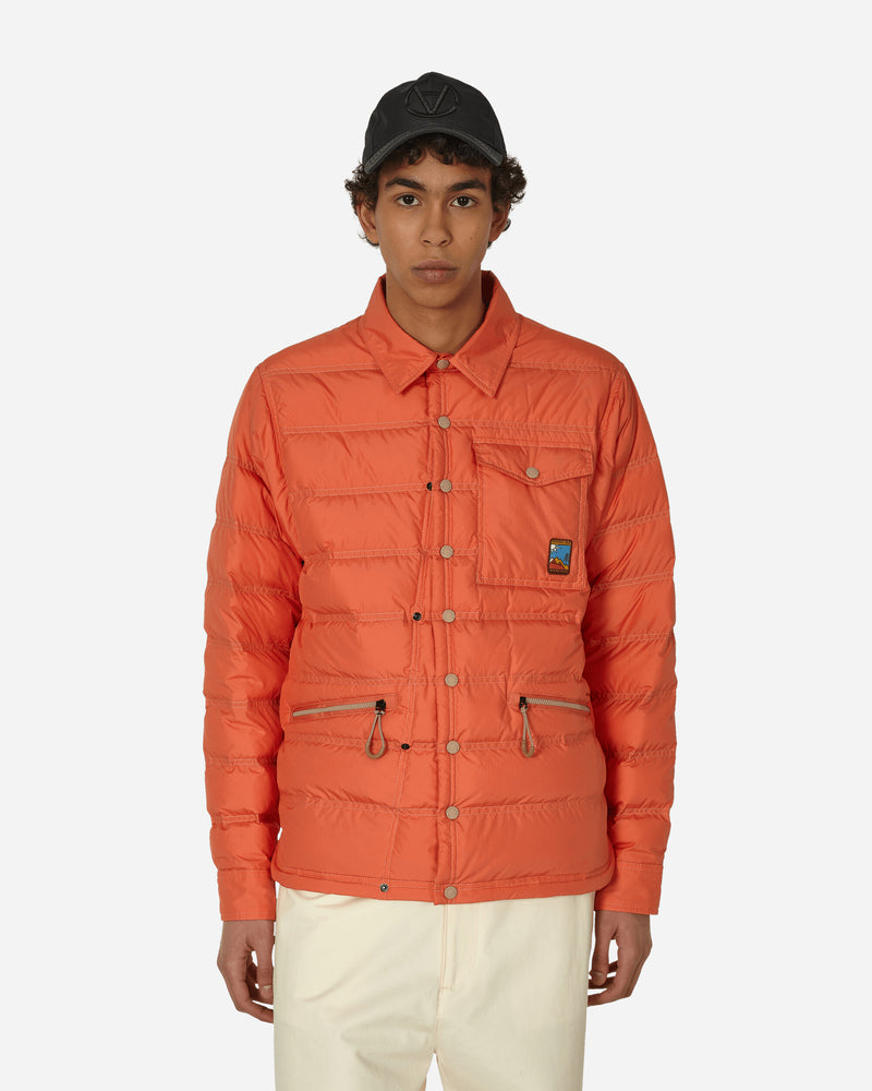 Moncler Grenoble Lavachey Shirt Jacket Day-Namic Orange Shirts Overshirt 1G0000254A3E 34K