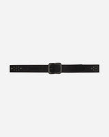 Needles Square Studs Belt - Suede Lthr. Black Belts Belt OT037 B