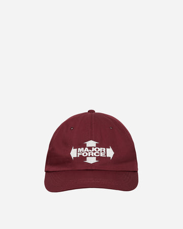 Neighborhood Major Force Dad Cap Burgundy - Slam Jam® Official Store